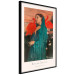 Wall Poster Young Woman with Ibises - text and portrait of a woman covered in fabric 137859 additionalThumb 9