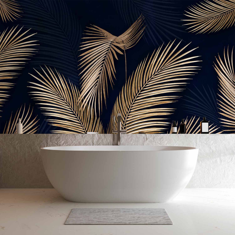 Wall Mural Palm Leaves - A Composition of Exotic Plants 138359 additionalImage 8