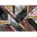 Wall Mural Geometric marble - glamour composition with gold art deco patterns 142359 additionalThumb 5