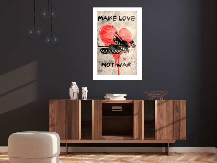 Wall Poster Make Love Not War [Poster] 142459 additionalImage 17