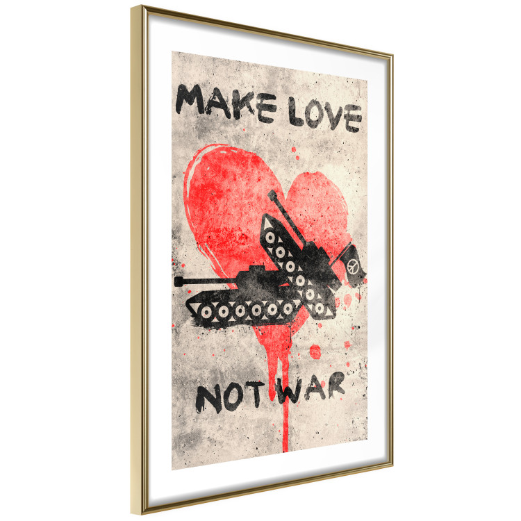 Wall Poster Make Love Not War [Poster] 142459 additionalImage 9