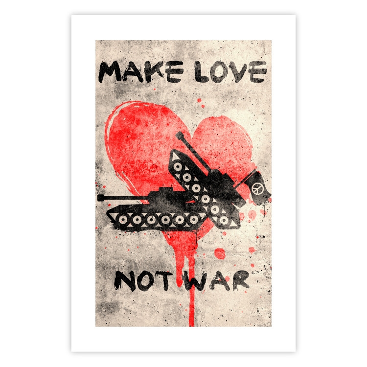 Wall Poster Make Love Not War [Poster] 142459 additionalImage 21