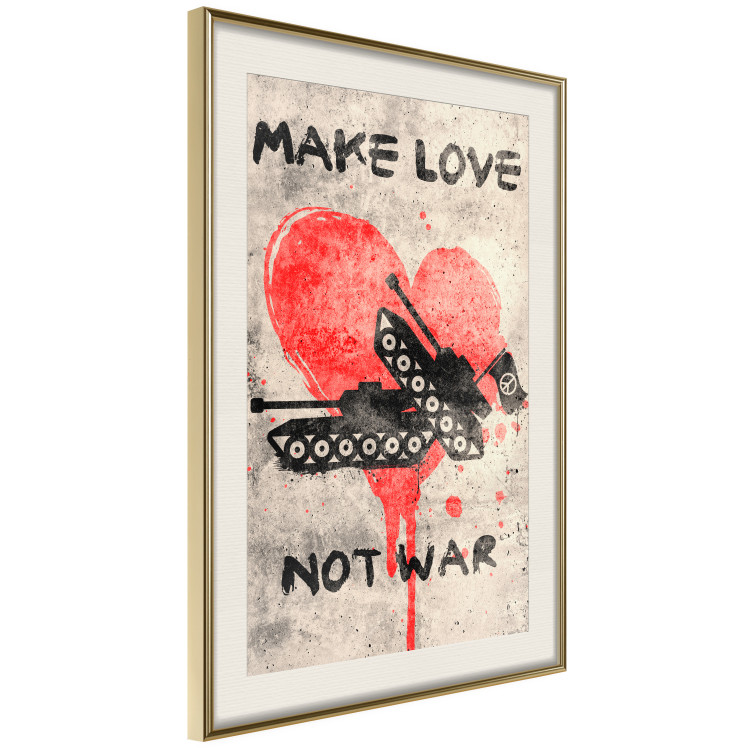 Wall Poster Make Love Not War [Poster] 142459 additionalImage 6