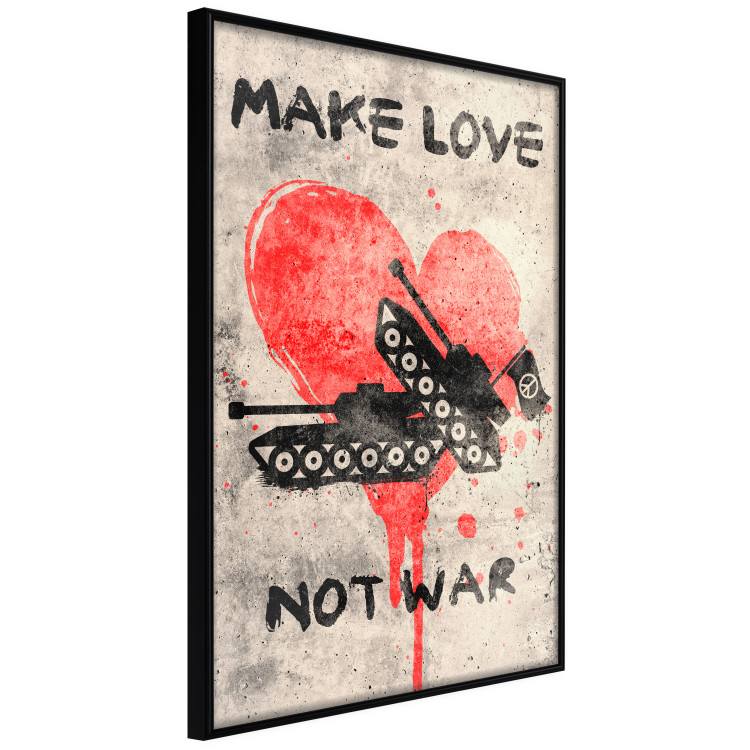 Wall Poster Make Love Not War [Poster] 142459 additionalImage 5