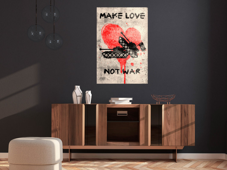 Wall Poster Make Love Not War [Poster] 142459 additionalImage 7