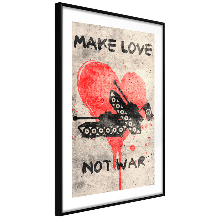 Wall Poster Make Love Not War [Poster] 142459 additionalImage 4