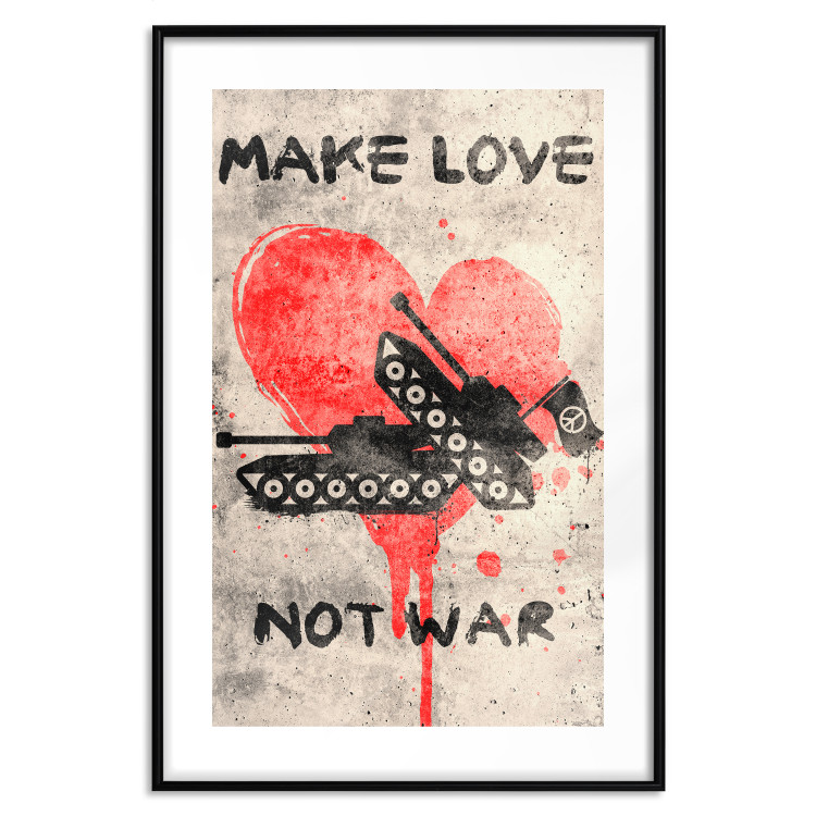 Wall Poster Make Love Not War [Poster] 142459 additionalImage 23