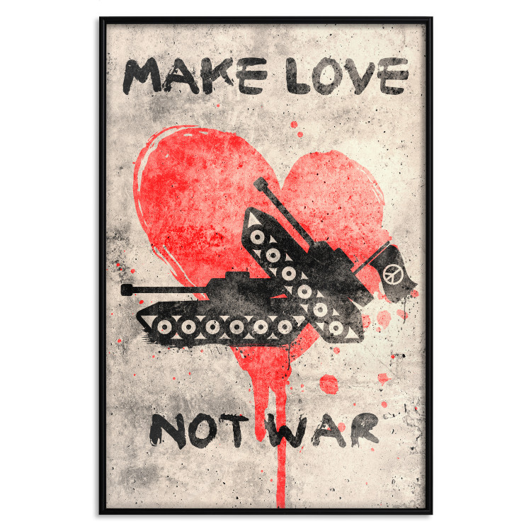 Wall Poster Make Love Not War [Poster] 142459 additionalImage 12