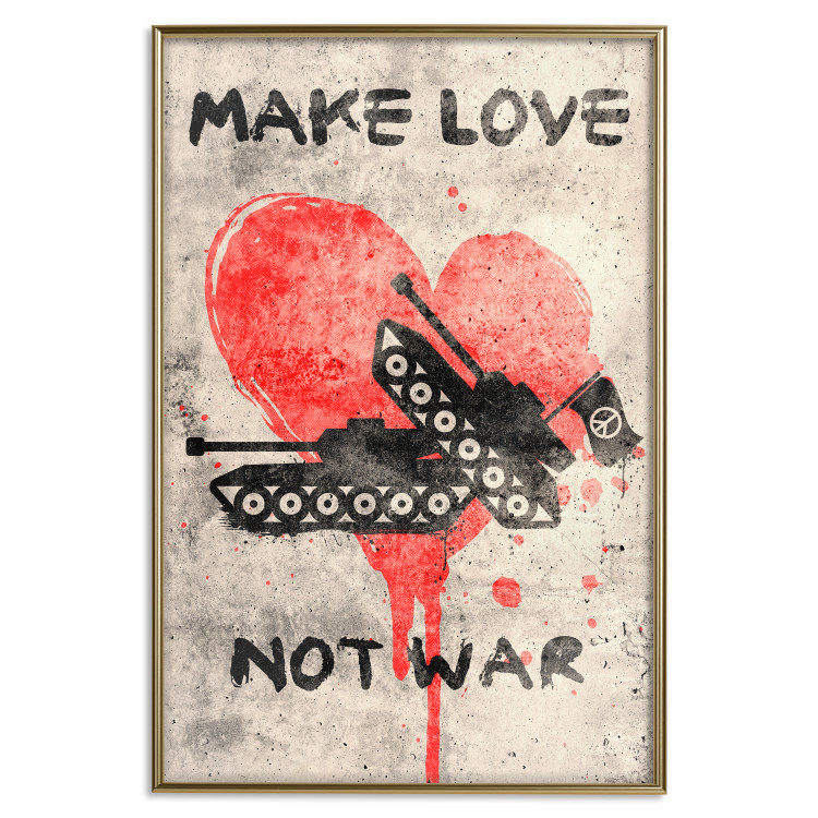 Wall Poster Make Love Not War [Poster] 142459 additionalImage 26