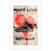 Wall Poster Make Love Not War [Poster] 142459 additionalThumb 21