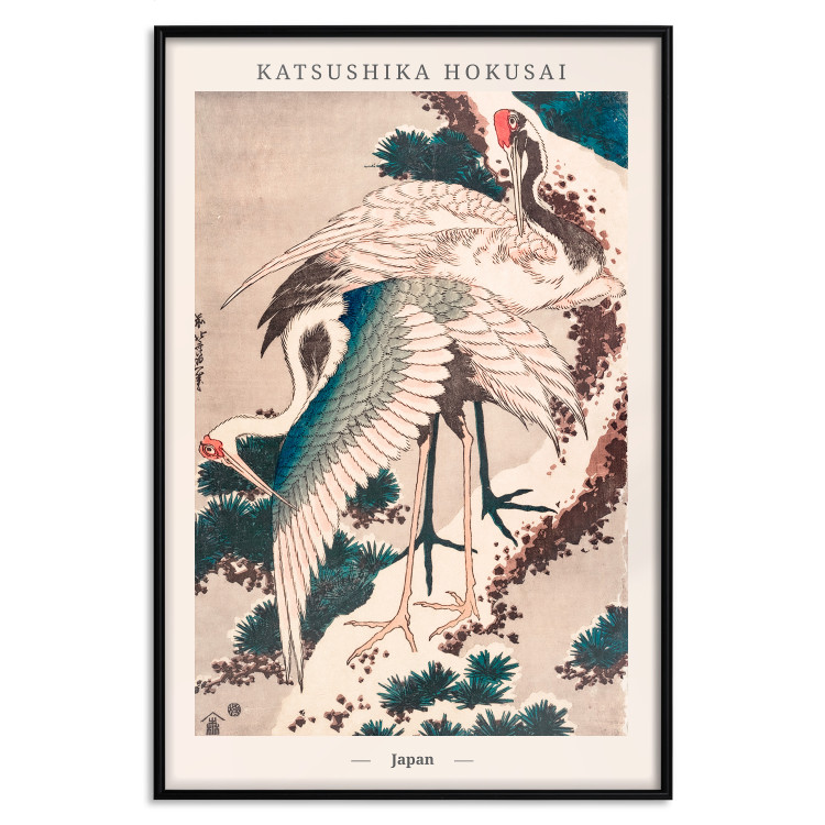 Poster Japanese Cranes 142559 additionalImage 23