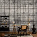 Photo Wallpaper Wooden tiles - grey background with pattern of small rectangles mosaic 144959 additionalThumb 4
