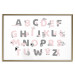 Poster Polish Alphabet for Children - Gray and Pink Letters with Animals 146459 additionalThumb 19
