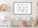 Poster Polish Alphabet for Children - Gray and Pink Letters with Animals 146459 additionalThumb 10