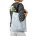 Shopping Bag The delicacy of nature - flowers and leaves in white and blue 147459 additionalThumb 3