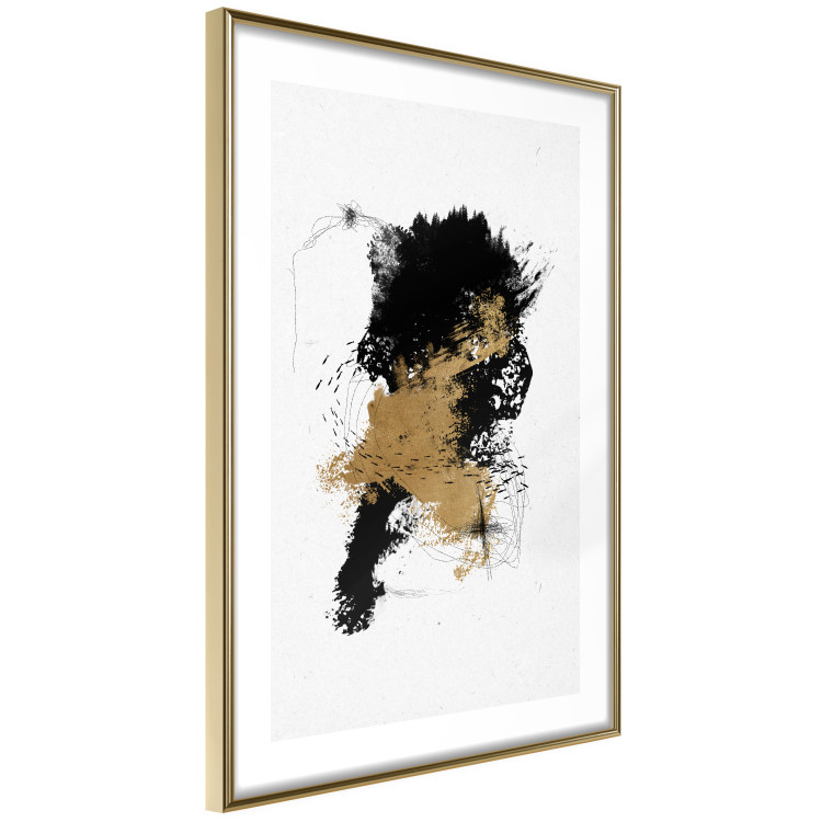 Poster Wild Shoal - Abstract Graphics With a Nature Theme and Gold 148559 additionalImage 7