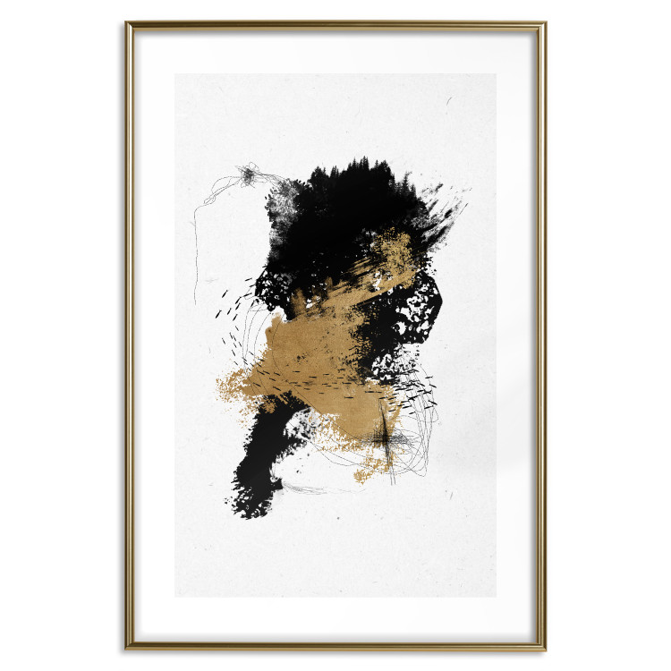 Poster Wild Shoal - Abstract Graphics With a Nature Theme and Gold 148559 additionalImage 23
