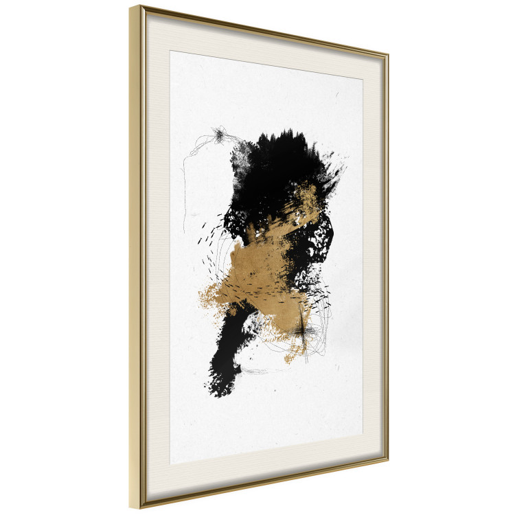 Poster Wild Shoal - Abstract Graphics With a Nature Theme and Gold 148559 additionalImage 6
