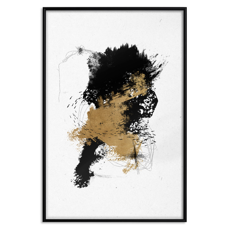 Poster Wild Shoal - Abstract Graphics With a Nature Theme and Gold 148559 additionalImage 21