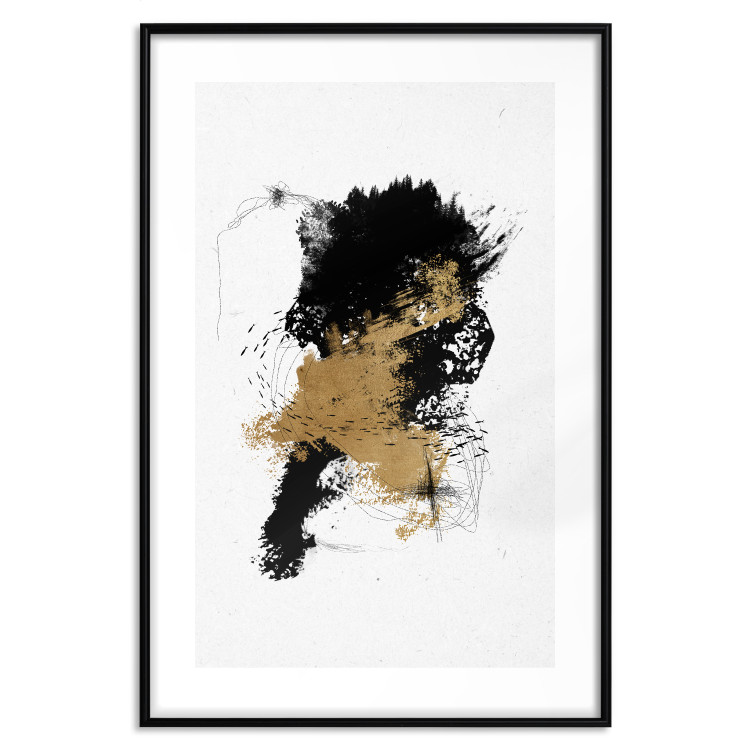 Poster Wild Shoal - Abstract Graphics With a Nature Theme and Gold 148559 additionalImage 25