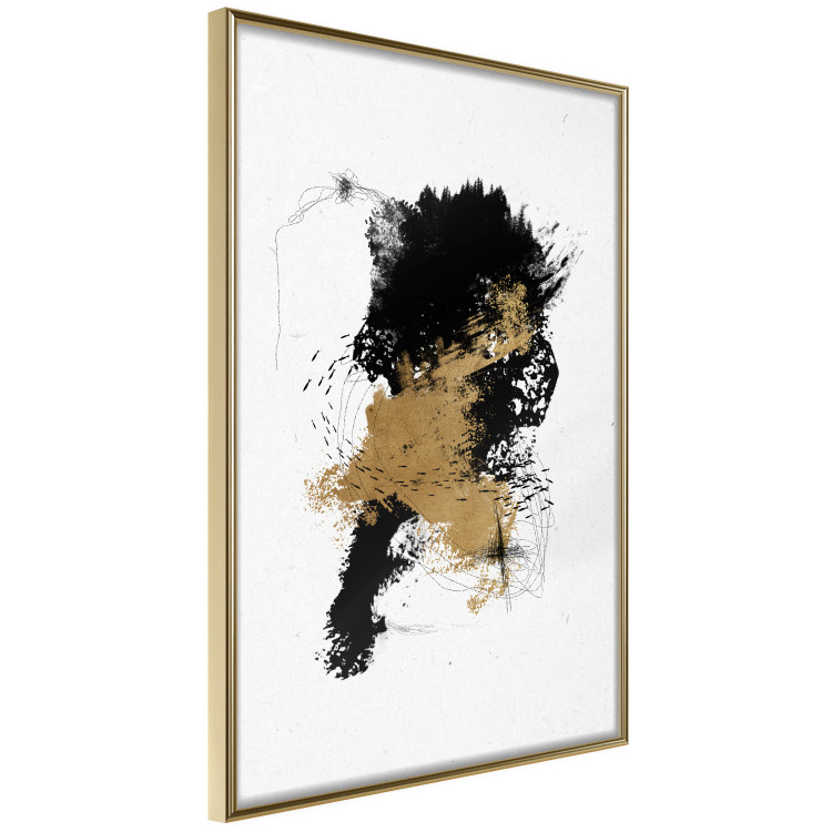 Poster Wild Shoal - Abstract Graphics With a Nature Theme and Gold 148559 additionalImage 5