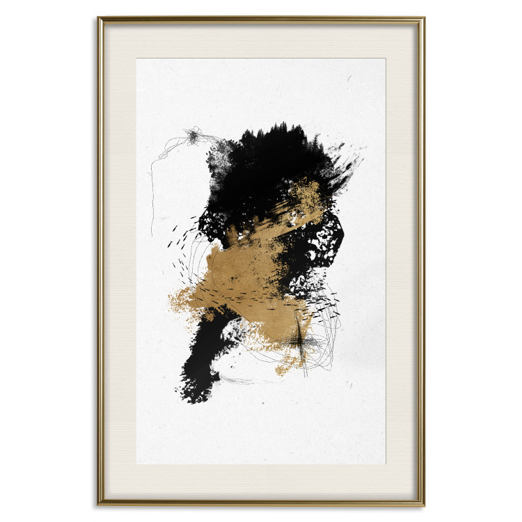 Poster Wild Shoal - Abstract Graphics With a Nature Theme and Gold 148559 additionalImage 27