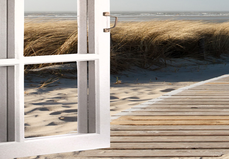 Large canvas print Window: View of the Beach III [Large Format] 149059 additionalImage 3