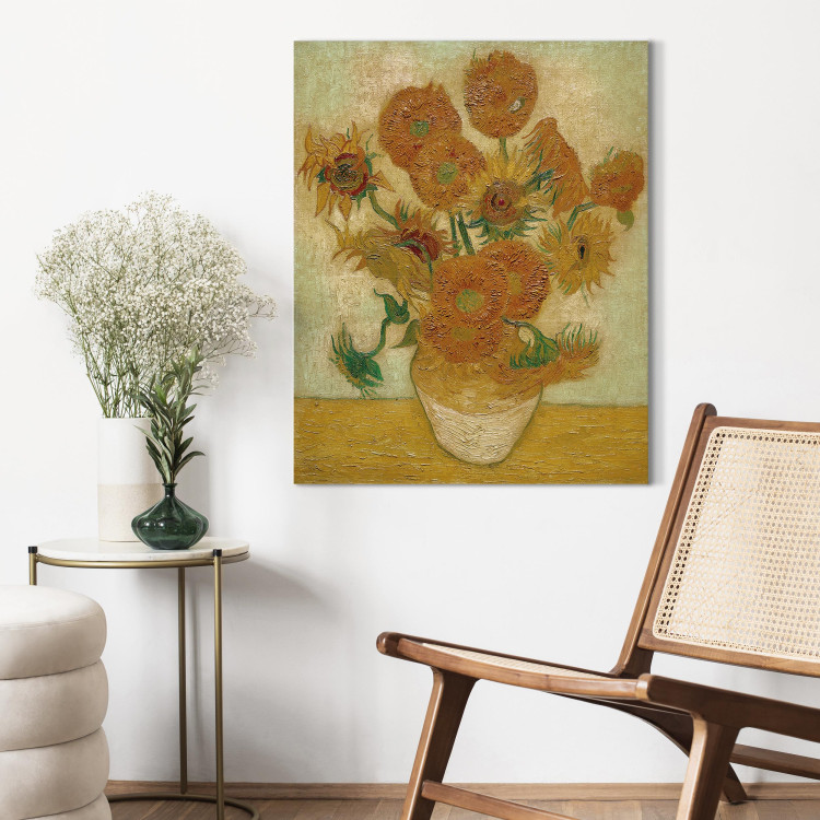 Reproduction Painting Sunflowers III 150559 additionalImage 3
