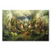 Large canvas print Crazy Forest Dwarves - Relaxation in Nature [Large Format] 151559