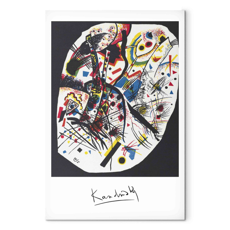 Large canvas print Small Worlds III - An Abstract Composition by Wassily Kandinsky [Large Format] 151659