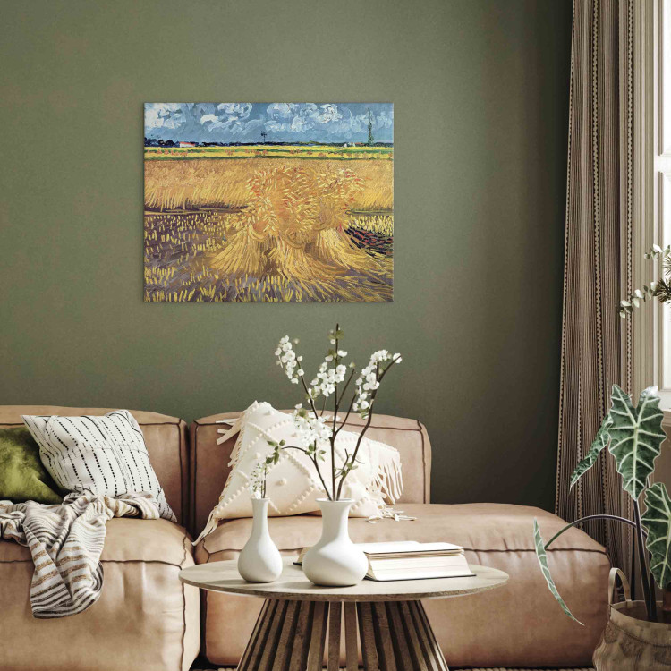 Art Reproduction Wheatfield with Sheaves 154159 additionalImage 5