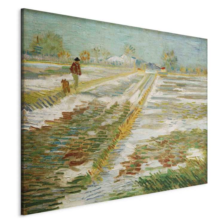 Art Reproduction Landscape with Snow 154459 additionalImage 2