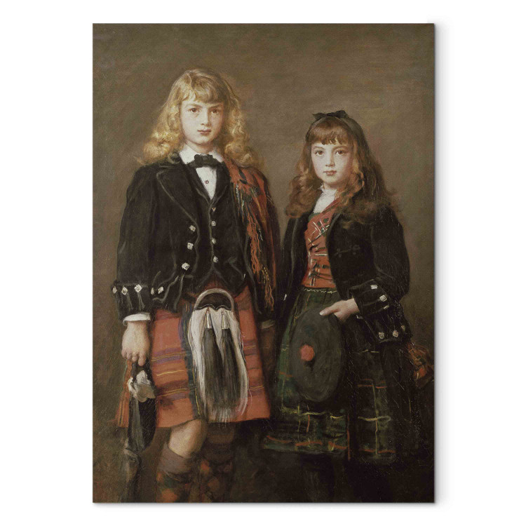 Reproduction Painting Two Bairns 158159