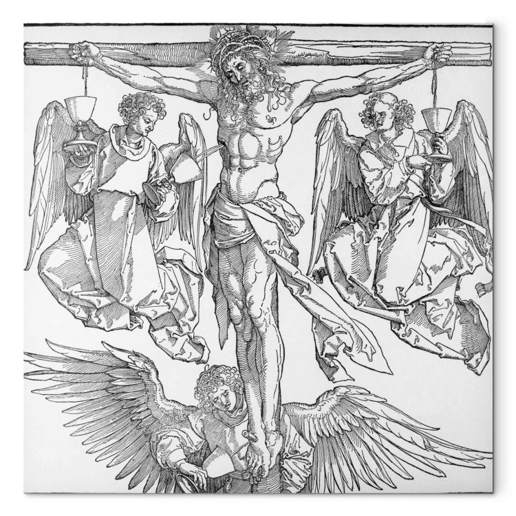 Reproduction Painting Christ on the Cross with three Angels 158459 additionalImage 7