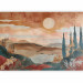 Wall Mural Tuscan Landscape - A Composition Inspired by the Colors of Terracotta 159459 additionalThumb 1