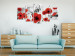 Canvas Print Scarlet flowers 55559 additionalThumb 3