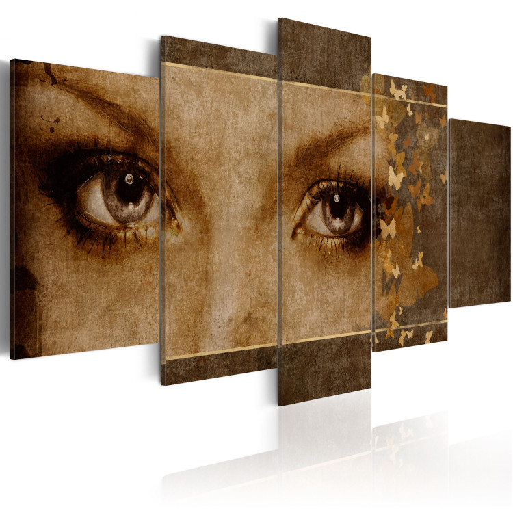 Canvas Print Eyes like butterflies 56059 additionalImage 2