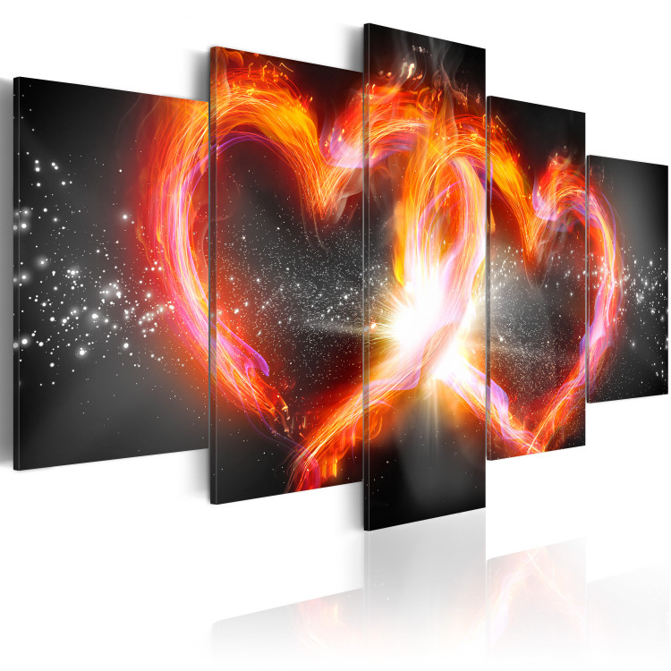 Canvas Print Flame of love 56259 additionalImage 2