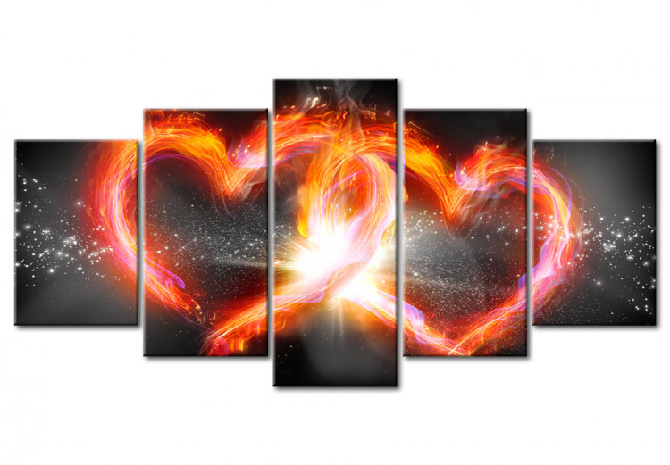 Canvas Print Flame of love 56259