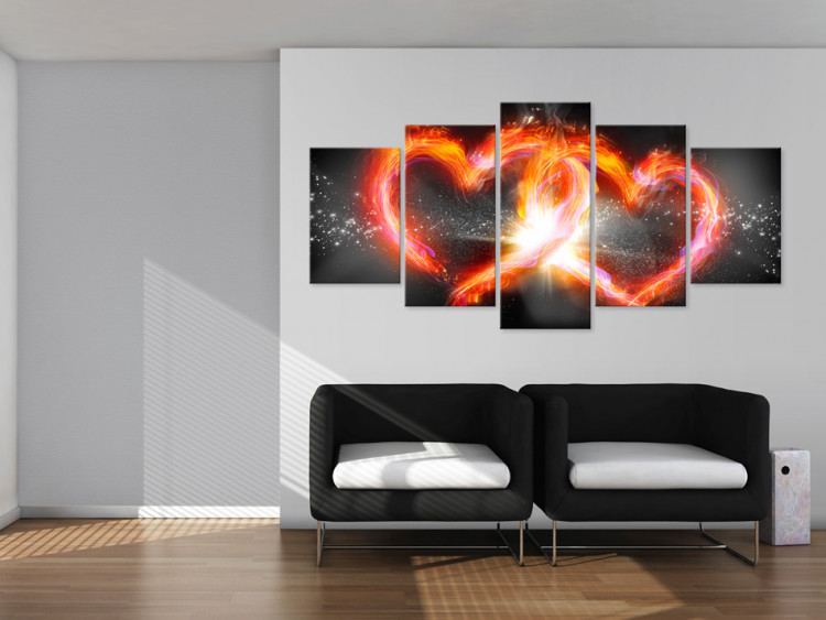 Canvas Print Flame of love 56259 additionalImage 3
