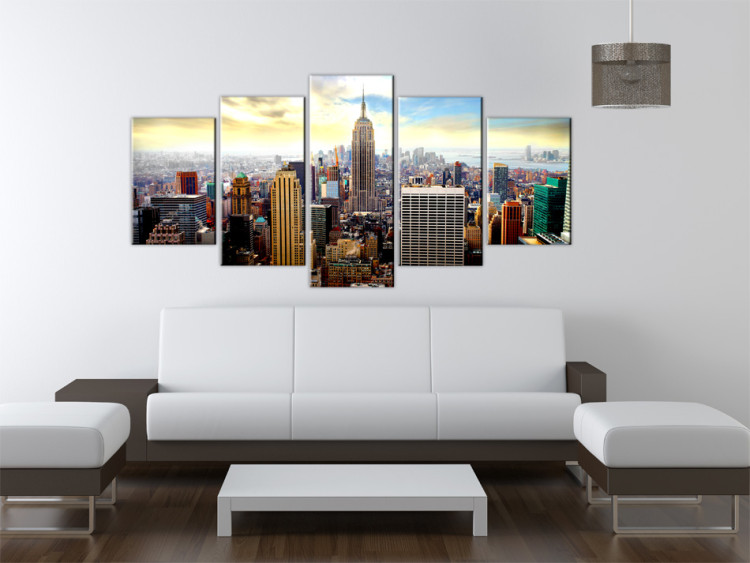 Canvas Art Print Heart of the city 58459 additionalImage 3