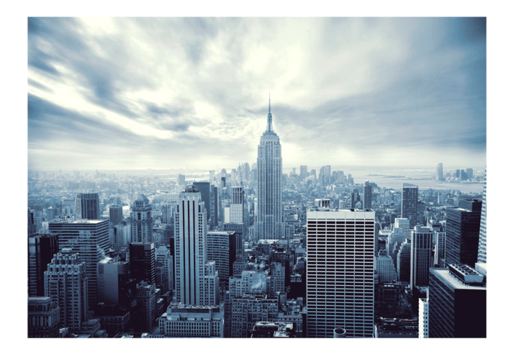 Photo Wallpaper Blue New York - City Architecture with the Empire State Building 61559 additionalImage 1