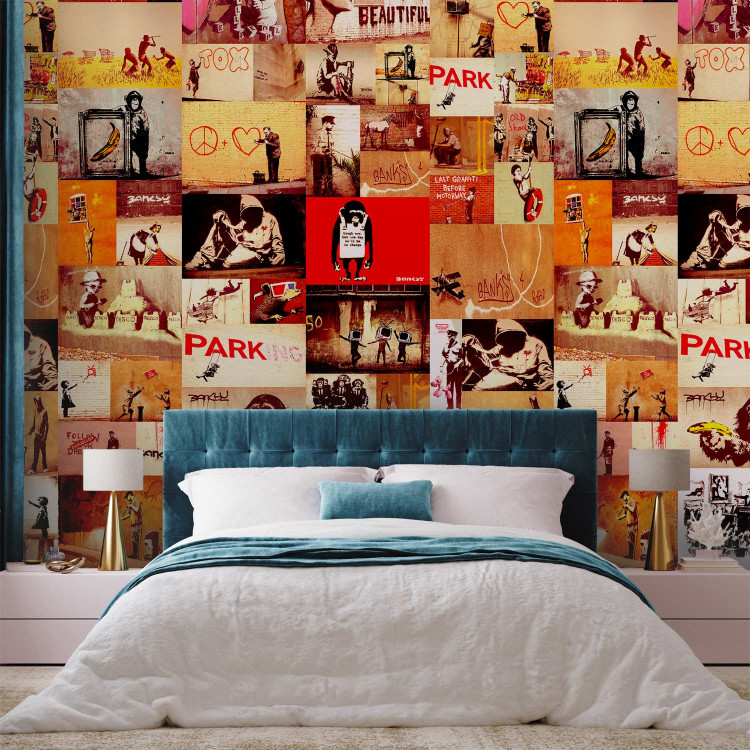 Modern Wallpaper Collage - Banksy 89159 additionalImage 3