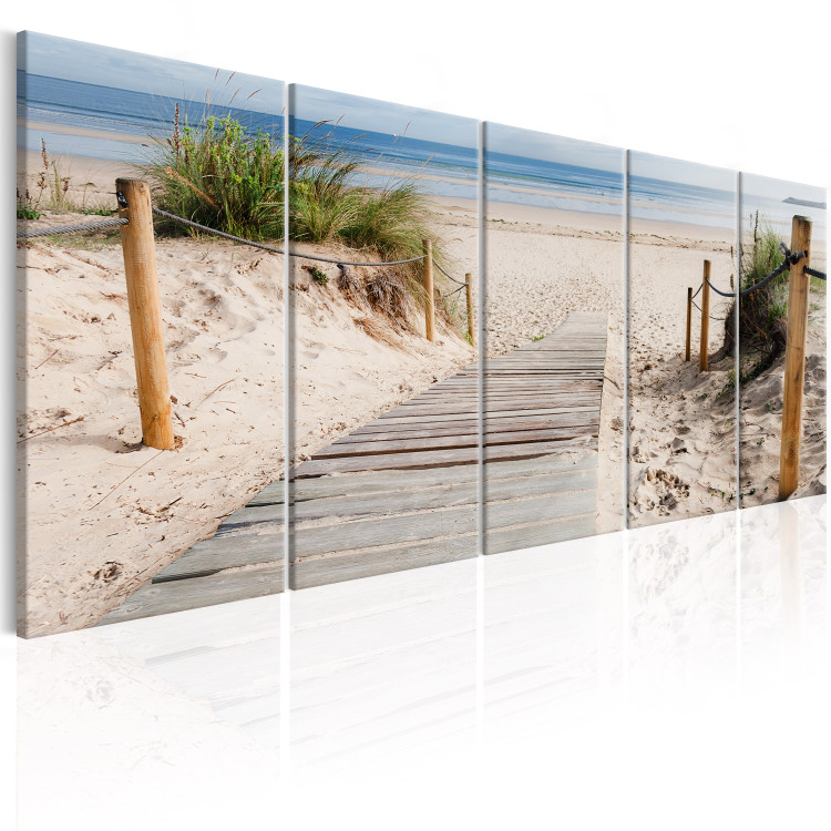 Canvas Print Beach After Rain 98559 additionalImage 2