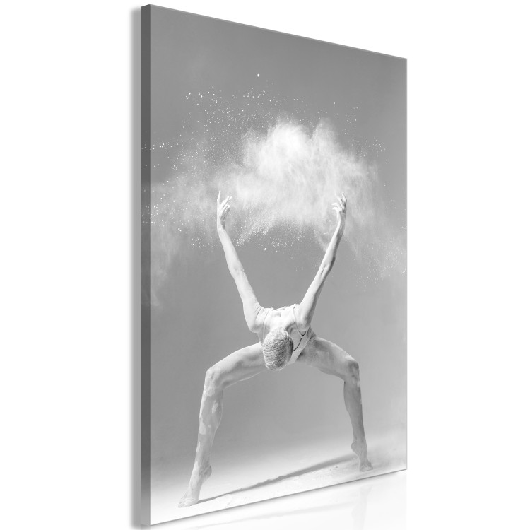 Canvas Print Expression in Dance (1-part) - Ballet in Black and White Setting 115169 additionalImage 2