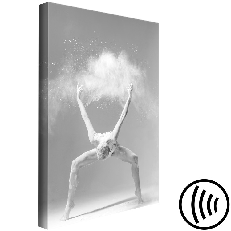 Canvas Print Expression in Dance (1-part) - Ballet in Black and White Setting 115169 additionalImage 6
