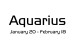 Wall Poster Aquarius - simple black and white composition with zodiac sign and text 117069 additionalThumb 8
