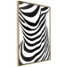 Wall Poster Zebra Woman - abstraction with a female silhouette in black and white stripes 117169 additionalThumb 10