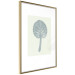 Poster Pastel Beauty - simple composition with a leaf in light colors 117769 additionalThumb 12