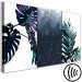 Canvas Tropical details - exotic vegetation with a graphic motif 118069 additionalThumb 6